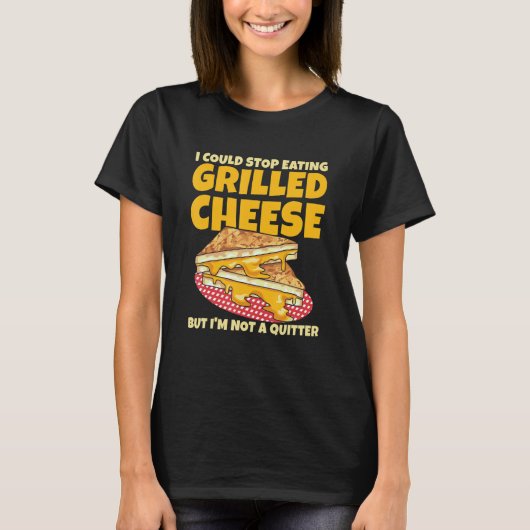 Grilled Cheese Sandwich for a Grilled Cheese T-Shirt (Vorderseite)