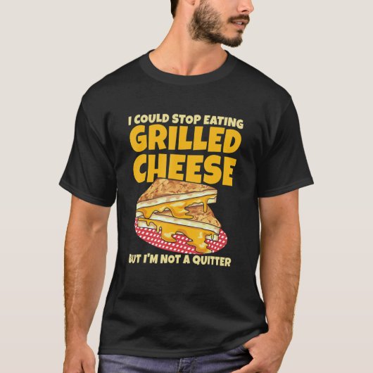 Grilled Cheese Sandwich for a Grilled Cheese T-Shirt (Vorderseite)