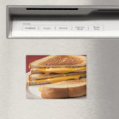 Grilled Cheese Sandwich Magnet (In Situ (Geschirrspüler))