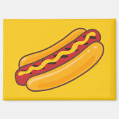 Grilled Hot Dog Magnet (Vorderseite)