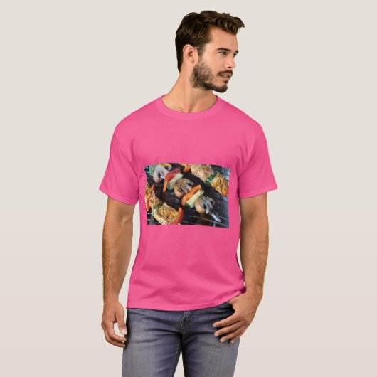 Grilled Meat Skewer Art Tee (Vorne ganz)