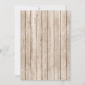 GRILLEN Abschluss, blauer Picknick-Party-Abschluss Einladung (Rückseite)