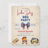 Grillen am Arbeitstag Aufforderung zur Vorlage (Vorderseite)