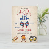 Grillen am Arbeitstag Aufforderung zur Vorlage (Stehend Vorderseite)