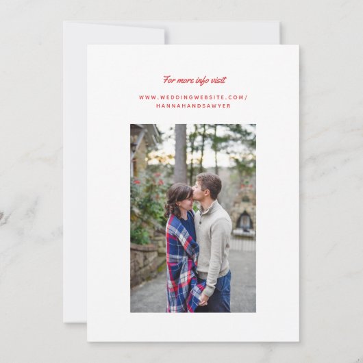 GRILLEN American Engagement Party Couple's Shower Einladung (Rückseite)