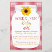 GRILLEN Baby Showbuchkarte (Vorderseite)