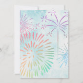 GRILLEN Baby Shower Brewing Beer Milch Flasche Rus Einladung (Rückseite)