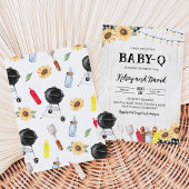 GRILLEN Baby Shower Einladung