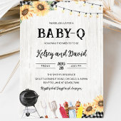 GRILLEN Baby Shower Einladung