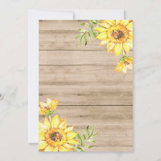 GRILLEN Baby Shower Einladung Baby Q Paare Dusche (Rückseite)