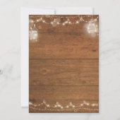 GRILLEN Baby Shower Einladung Baby Q Paare Dusche (Rückseite)