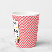 GRILLEN Baby Shower Paper Cups Pappbecher (Links)