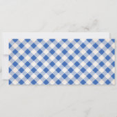 GRILLEN Baby Shower Ticket Diaper Einladungen (Rückseite)