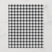 Grillen Babydusche im Hinterhof Einladung (Rückseite)