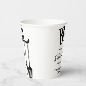 GRILLEN Backyard Party Pappbecher (Rechts)