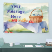 Grillen Barbecue Party Banner (Messe)