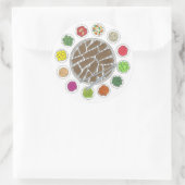 Grillen Barbecue Roast Bulgogi Banchan Food Runder Aufkleber (Tasche)