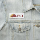 GRILLEN Barbecue Spare Ribs Restaurant Barbeque Fo Namensschild (Beispiel)