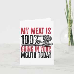 Grillen Barbeque - Mein Fleisch geht zu 100% in de Karte