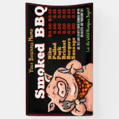 GRILLEN Barbeque Menu.Pig Roast.Grill.Food Truck Banner (Vertikal)