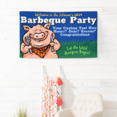 GRILLEN Barbeque.Pig Roast.Grill.Cookout.Sommer-Pa Banner (Insitu)