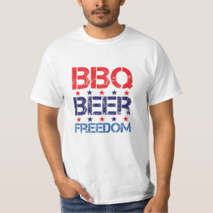 Grillen Beer Freedom T - Shirt, GRILLEN Lover, Ele T-Shirt