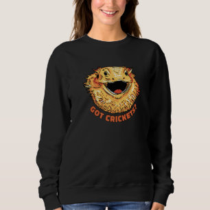 Grillen bekommen Bartagame Sweatshirt