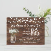 GRILLEN bevor ich Paare dusche Landschick Einladung (Stehend Vorderseite)