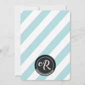 GRILLEN Bier Baby Dusche Einladung (Rückseite)