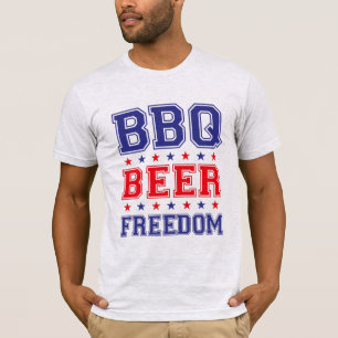 Grillen Bierfreiheit pro trump ärmellos  T-Shirt