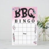 GRILLEN Bingo (Stehend Vorderseite)