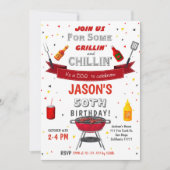 GRILLEN Birthday Einladung (Vorderseite)