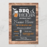 GRILLEN Birthday Party / JAHRESZEIT Einladung<br><div class="desc">Rustikale Chalkboard-Beifall und Biergebäck Geburtstagsparty laden Design ein. Perfekt für jedes Alter Geburtstagsparty. ÄNDERN SIE DEN TEXT EINFACH,  UM IHR PARTY . Rückdruck im Lieferumfang enthalten</div>