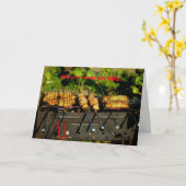 GRILLEN Birthday Picnic Grußkarte individuell anpa Karte (Gelbe Blume)