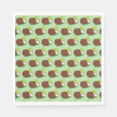 Grillen Buffalo Chicken Wings Tailgate Party Serviette (Vorderseite)