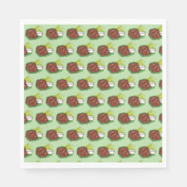 Grillen Buffalo Chicken Wings Tailgate Party Serviette