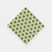 Grillen Buffalo Chicken Wings Tailgate Party Serviette (Ecke)