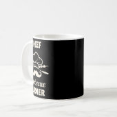 Grillen Burner Funny Grilling Master Funny Grillen Kaffeetasse (Vorderseite Links)