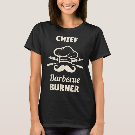 Grillen Burner Funny Grilling Master Funny Grillen T-Shirt (Vorderseite)