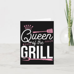 Grillen Byrbecue, Königin des Grills, geräuchert Karte