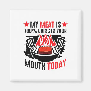 Grillen Byrbeque - Mein Fleisch geht zu 100% in de Magnet