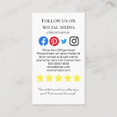 GRILLEN Catering Hog Braten Hochzeitsveranstaltung Visitenkarte (Rückseite)