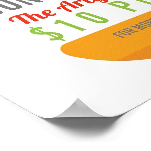 GRILLEN chill grill fundraiser school PTO PTA Wohl Poster (Ecke)