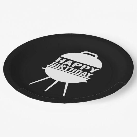 GRILLEN Chillin und Grillin Teller (Schrägansicht)