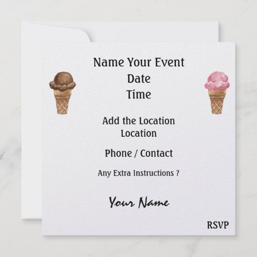 GRILLEN Cook Out Einladung (Rückseite)