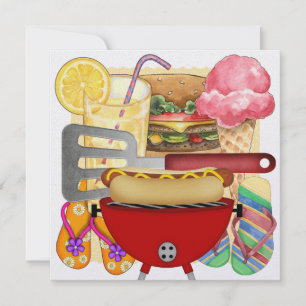 GRILLEN Cook Out Einladung