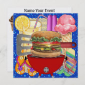 GRILLEN - Cook Out ! SRF Einladung (Vorne/Hinten)