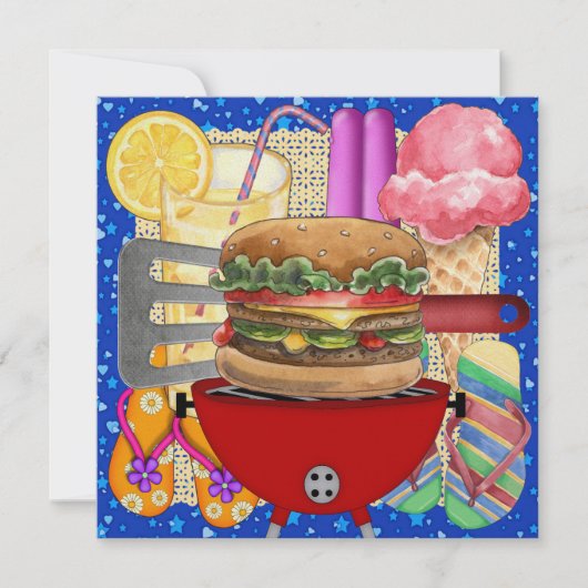 GRILLEN - Cook Out ! SRF Einladung (Vorderseite)