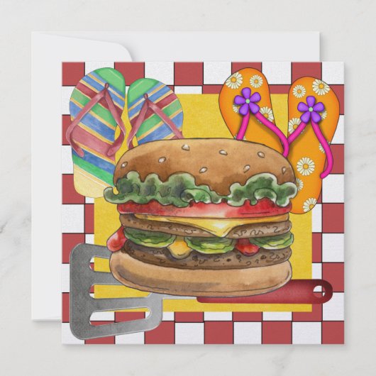 GRILLEN Cook Out ! SRF Einladung (Vorderseite)