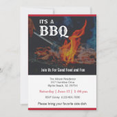 GRILLEN Cookout Picnic Einladung (Vorderseite)